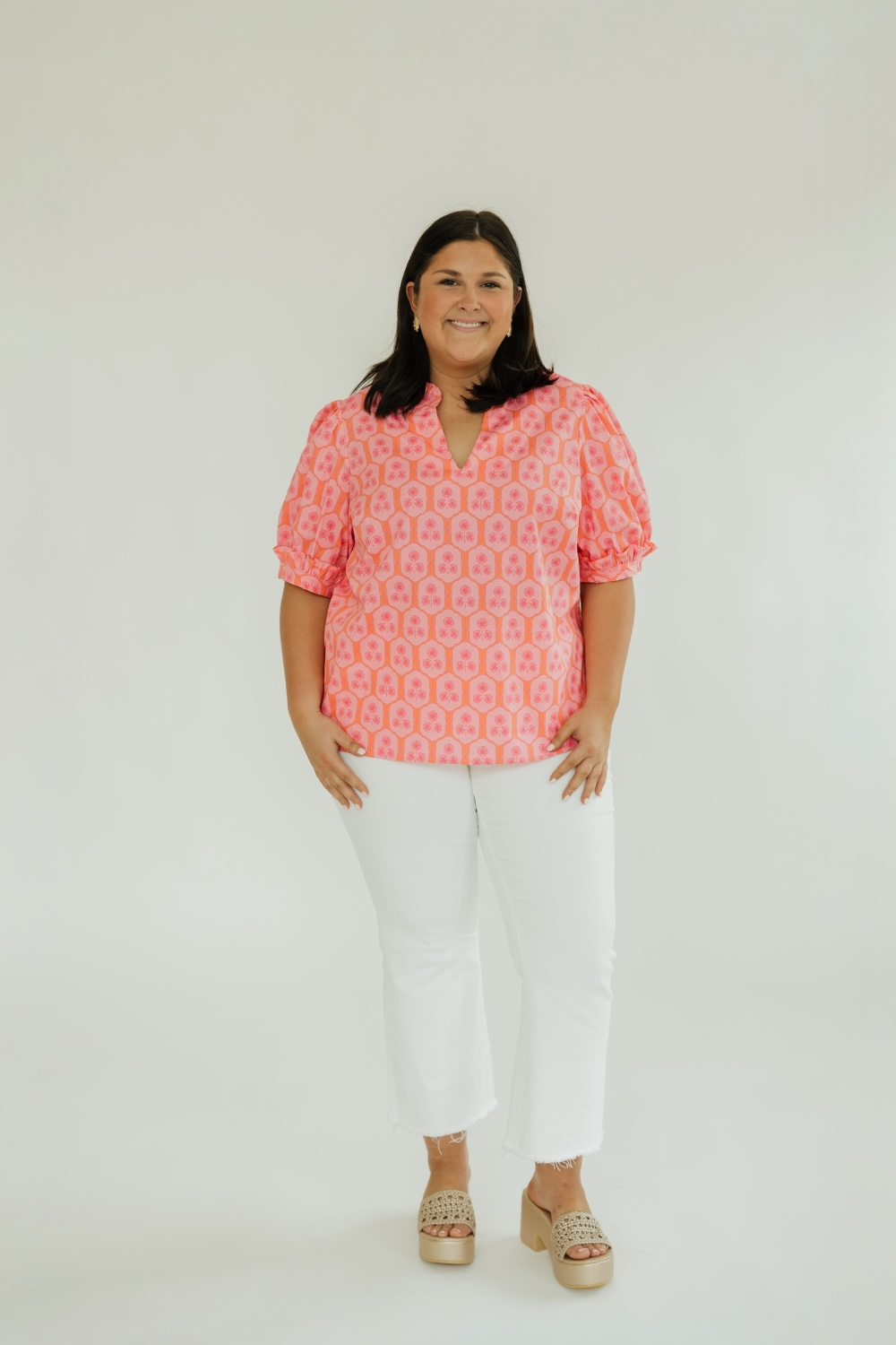 Colette Rosette Charm Top (XS-2XL)