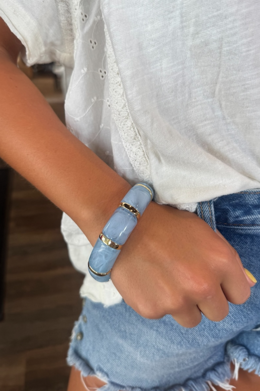 Rosemary Bracelet in Blue