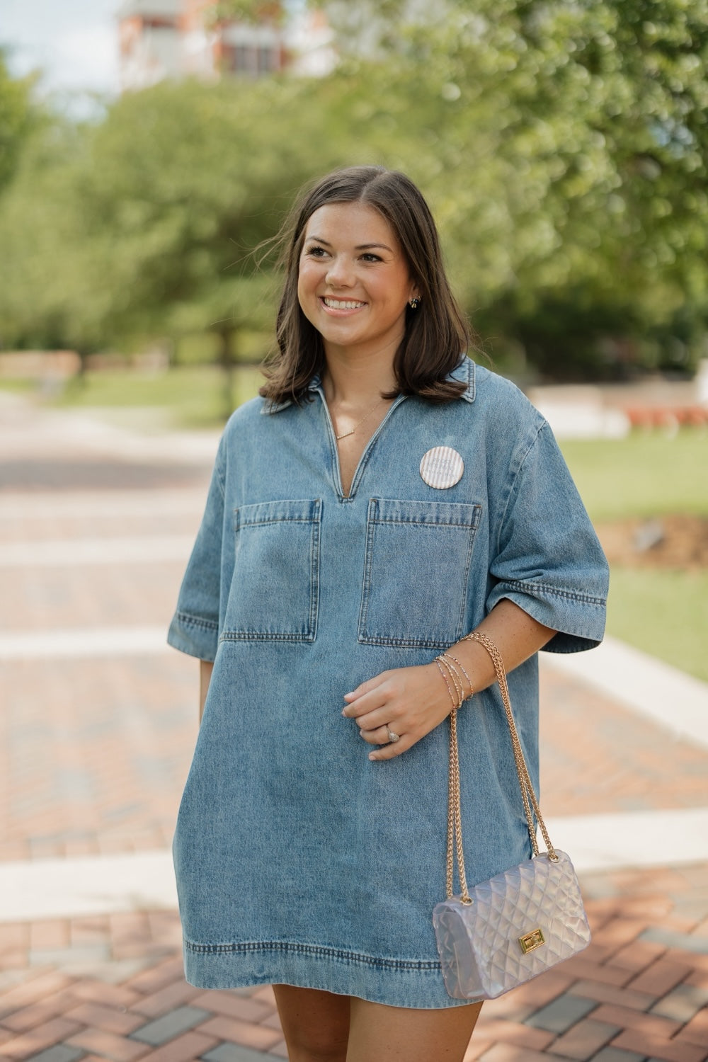 Darla Denim Tunic Dress