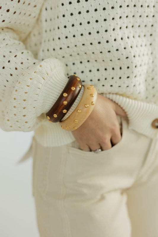 Natural Wood Bangle