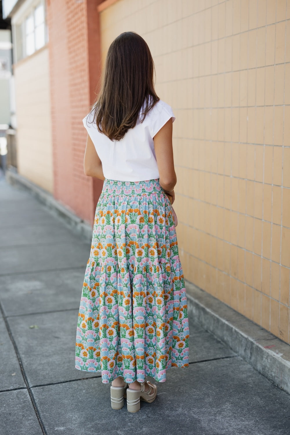 Aerin Dreamy Meadows Maxi Skirt (S-3XL)