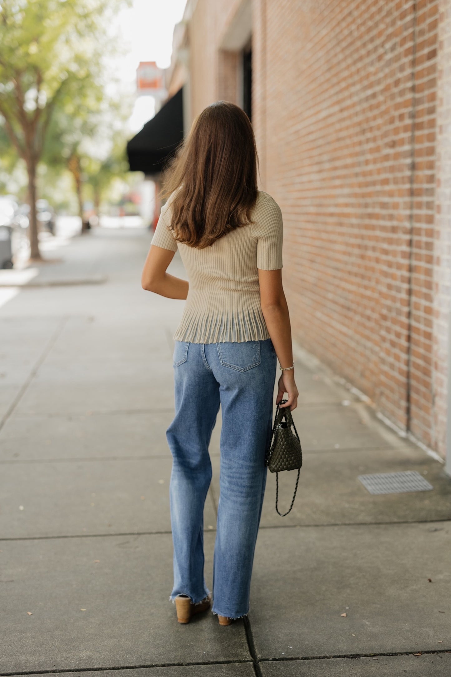 Adeline Denim High Rise Straight Leg Jean (XS-XL)