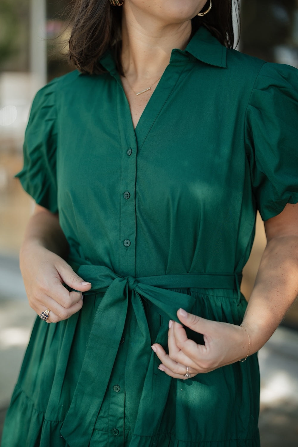 Clara Emerald Maxi Dress (XS-XL)