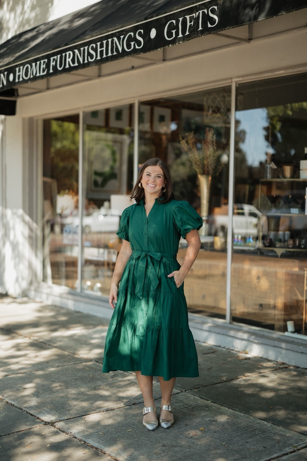 Clara Emerald Maxi Dress (XS-XL)
