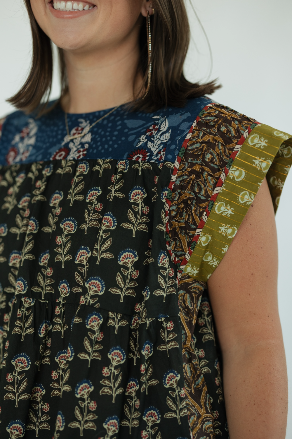 Indy Sleeveless Floral Print Top
