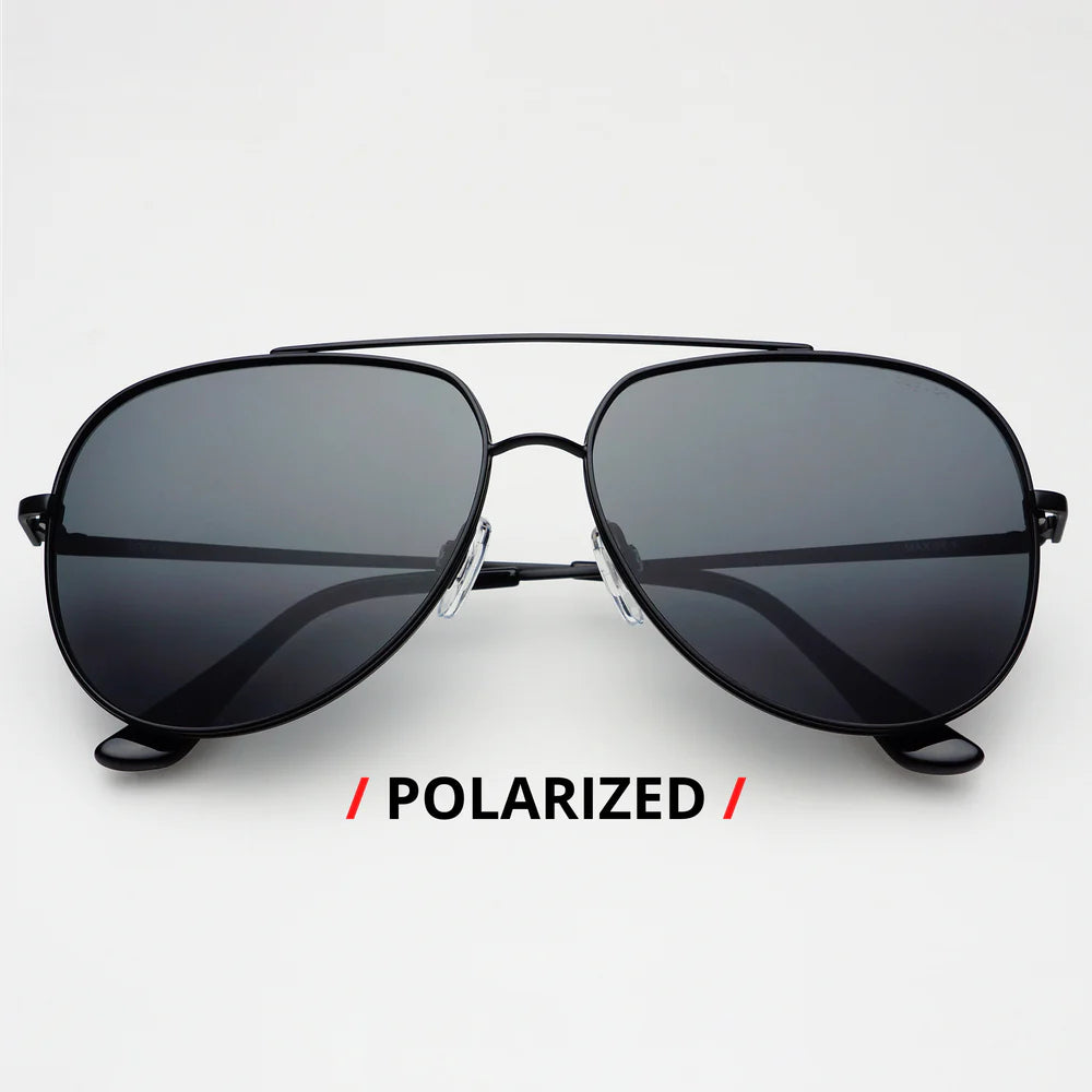Max Sunnies in Black by Freyrs Eyewear