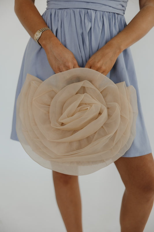 Organza Flower Tote