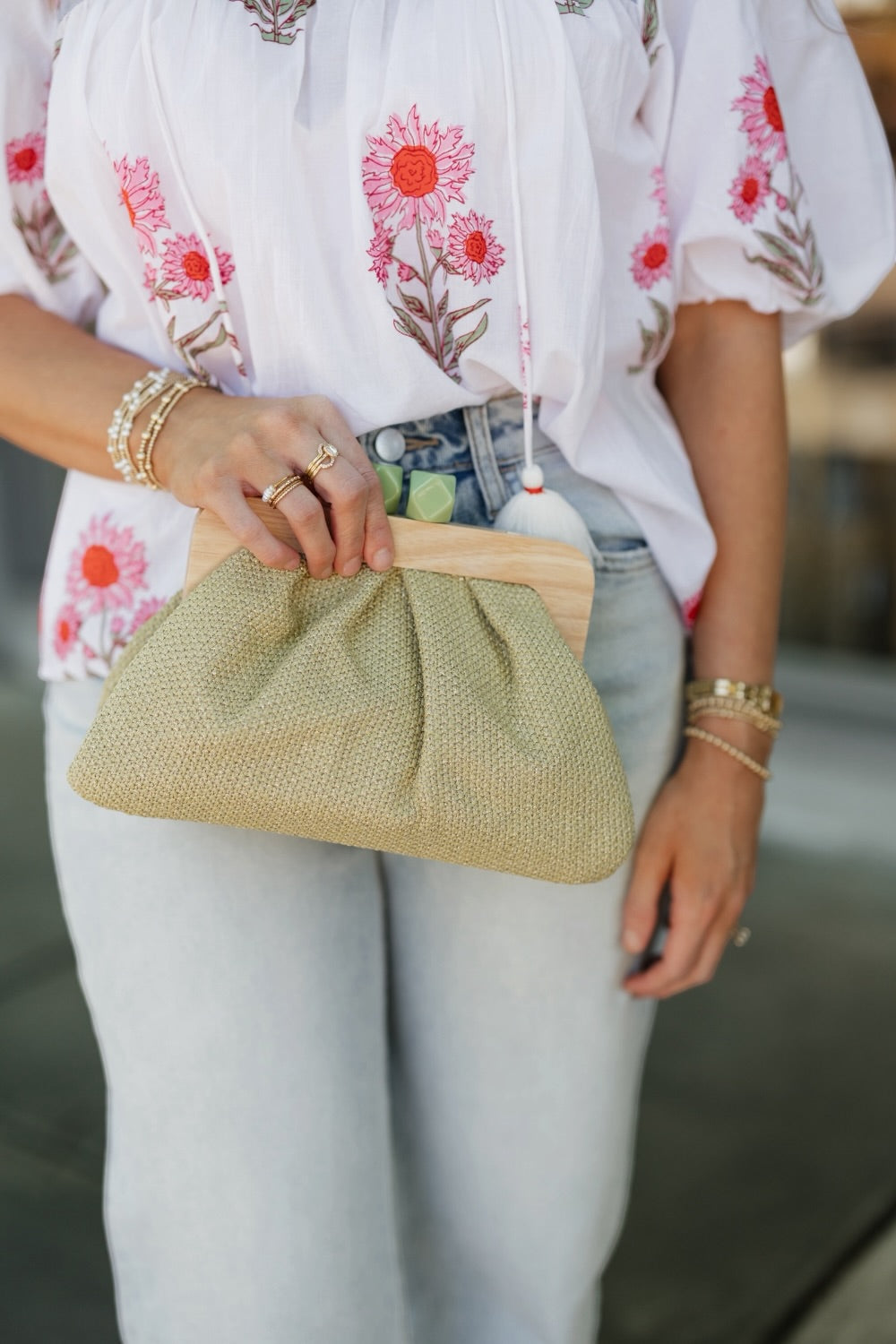 The Lia Bag in Lime