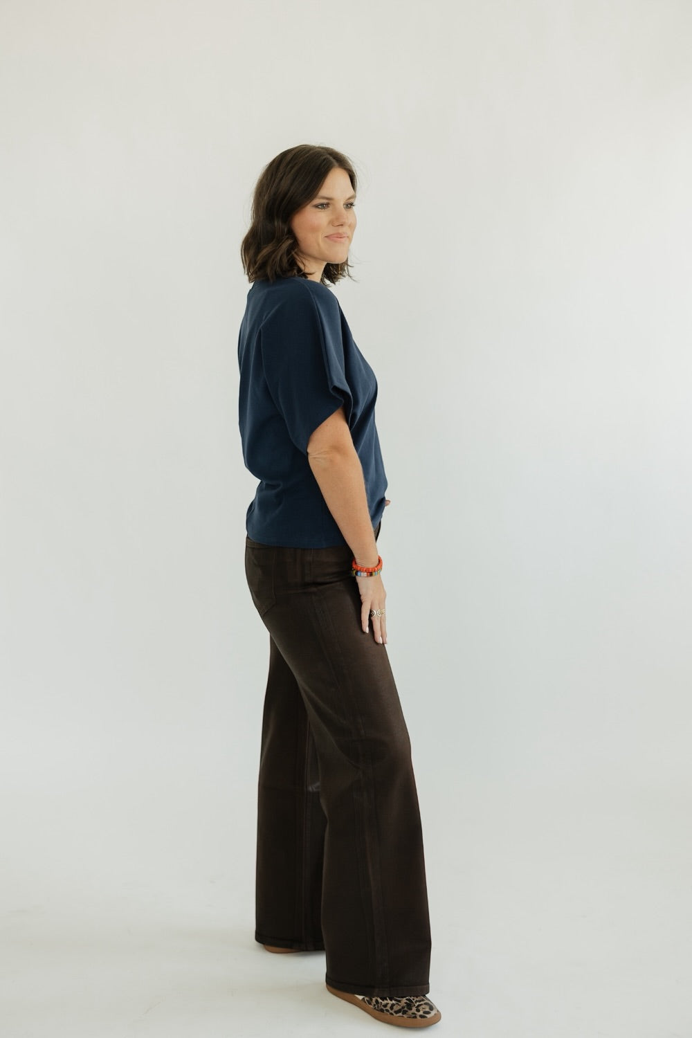 The Elevated Essentials Top in Navy