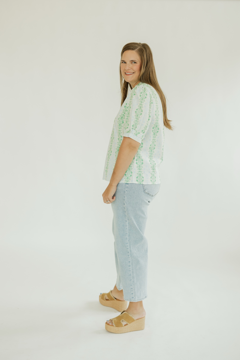 Colette Heirloom Vine Top (XS-2XL)