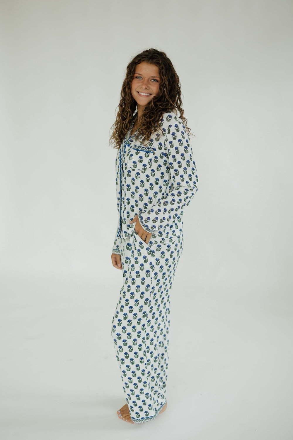 China Pattern Charlotte Pant Set