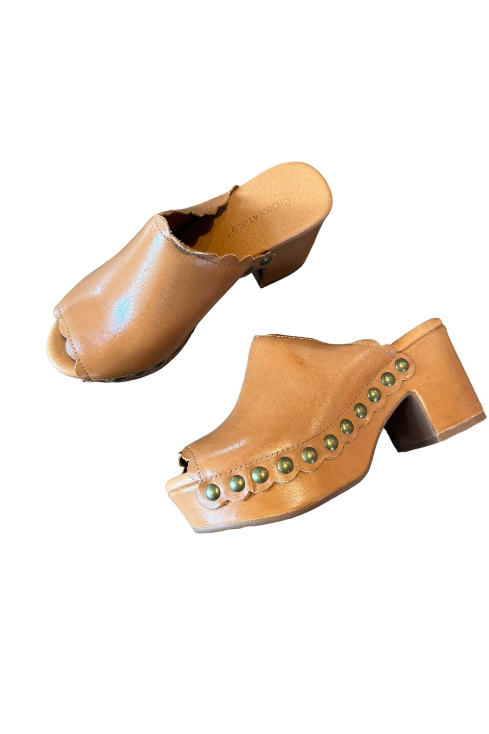 Gold in Cognac Leather by Chocolat Blu