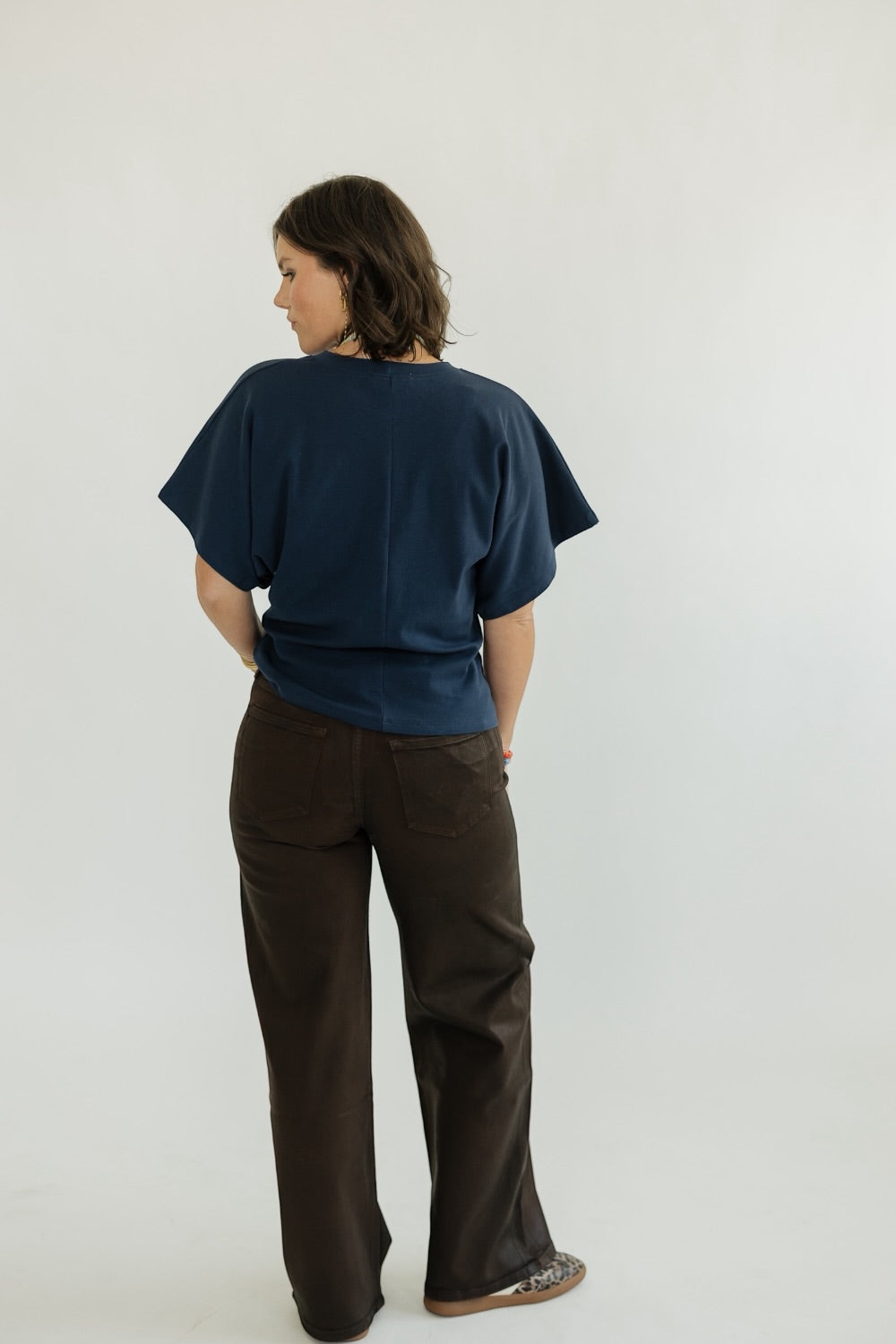 The Elevated Essentials Top in Navy