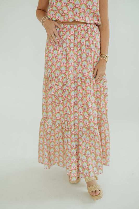 Mythic Petals Maxi Skirt