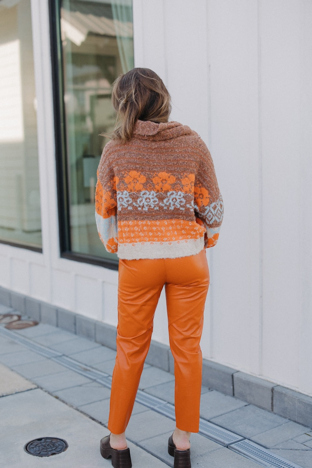 Terra Turtle Neck Fuzzy Sweater (S-3XL)