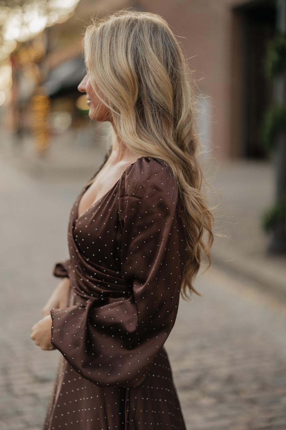 Elaine Brown Embellished Midi Dress (S-3XL)