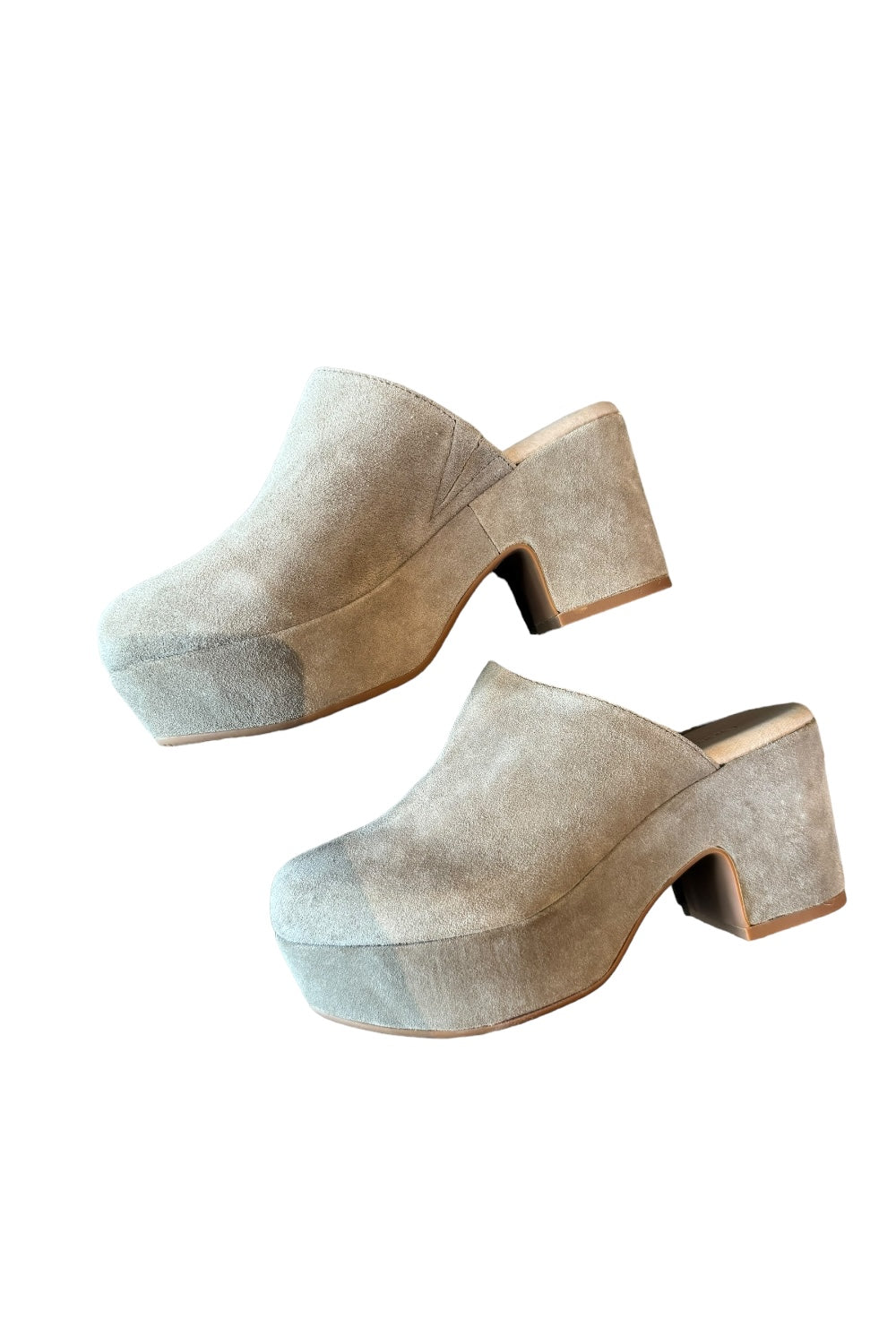 Ginette in Taupe Suede by Chocolat Blu