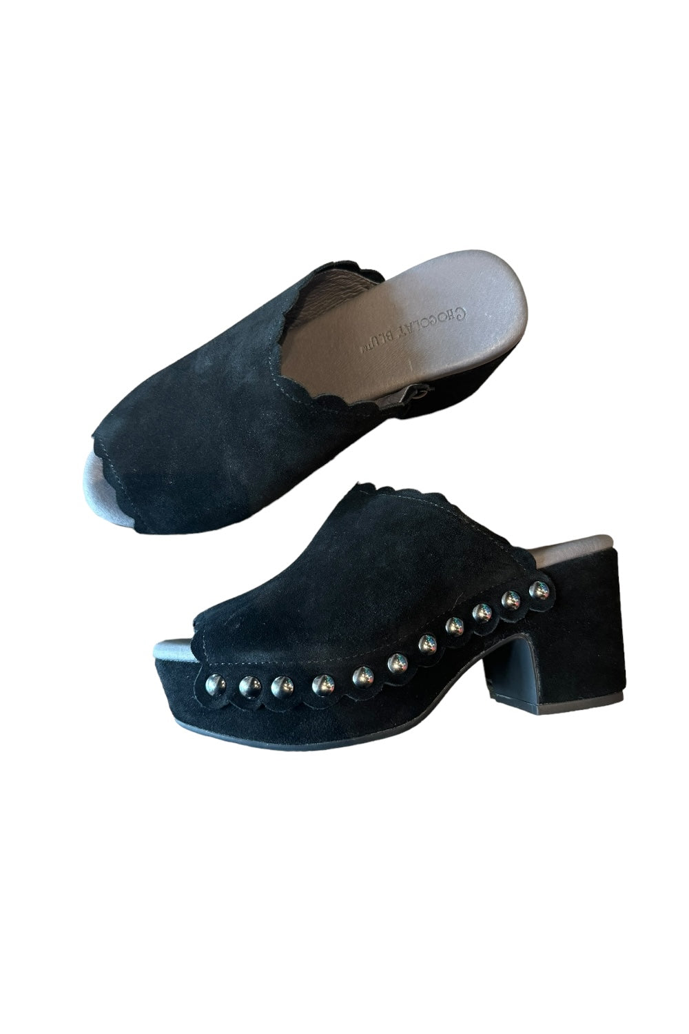 Genessis in Black Suede by Chocolat Blu