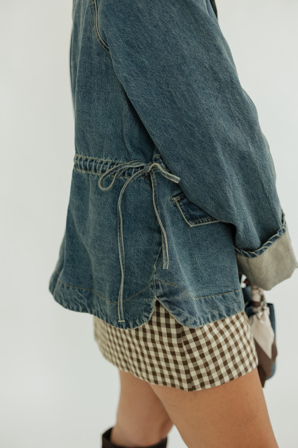 Millie Dark Wash Denim Jacket
