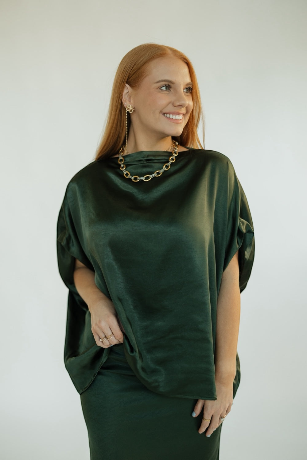 Deep Forest Loose Fit Top