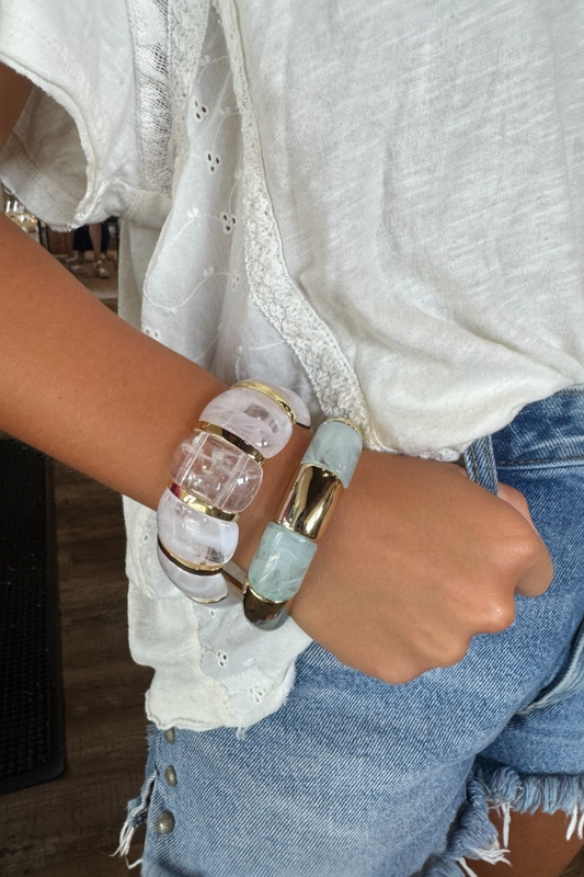 Talia Bracelet in White
