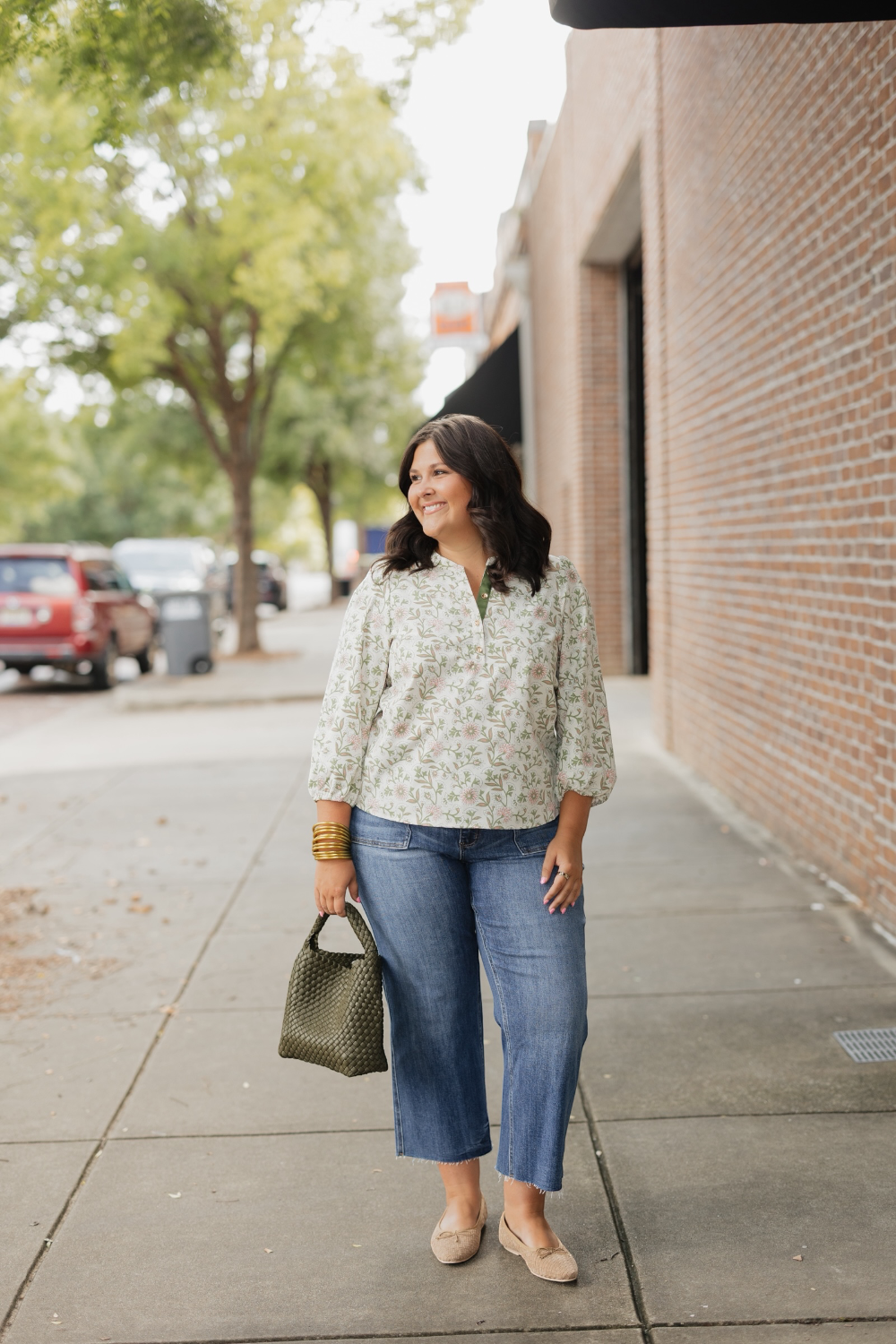 Riley Thistle Vines Top (XS-2XL)