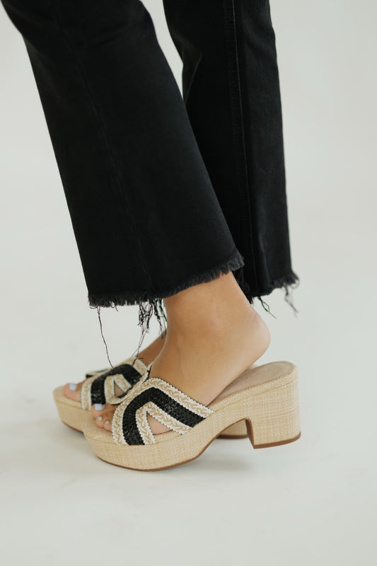 Gen in Black Raffia by Chocolat Blu