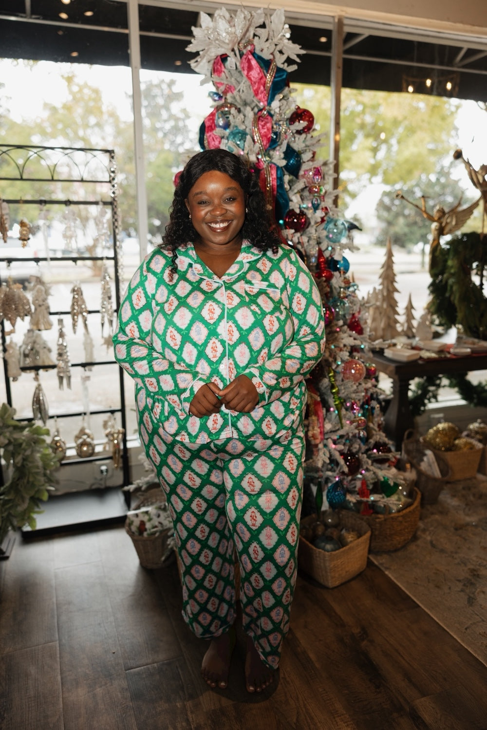 The Charlotte "Christmas Calvary" PJ Set (XS-2XL)