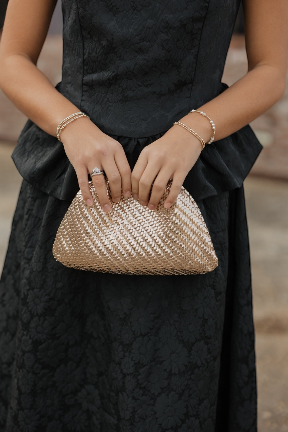 Champagne Evening Bag