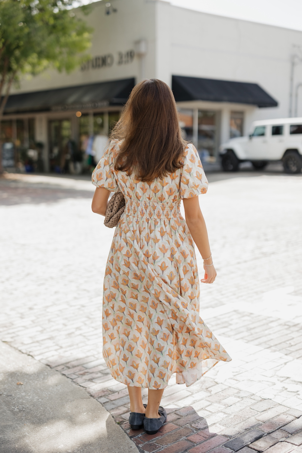 Petal Glow Maxi Dress