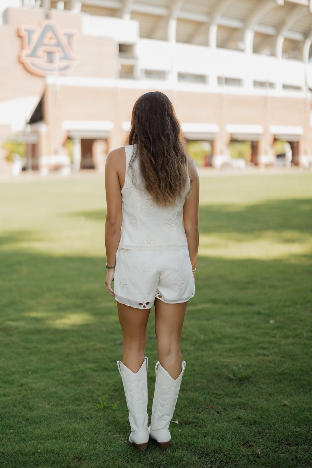 Miranda White Mini Skort (S-3XL)