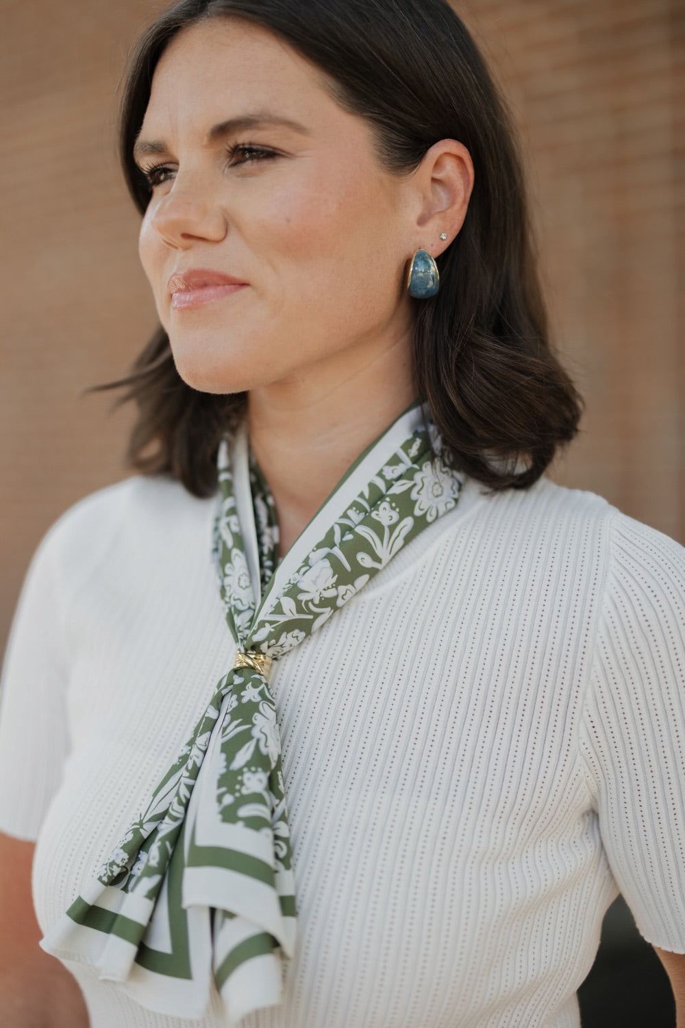 Veyda Earrings - Teal