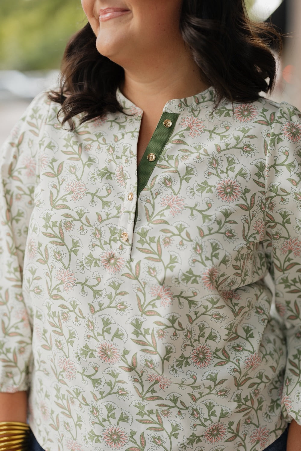 Riley Thistle Vines Top (XS-2XL)