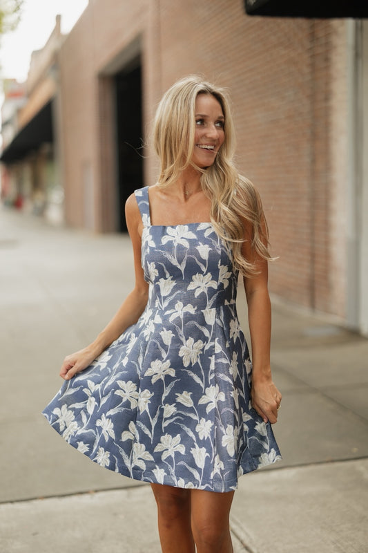 Blakely Jacquard Elvisa Mini Dress
