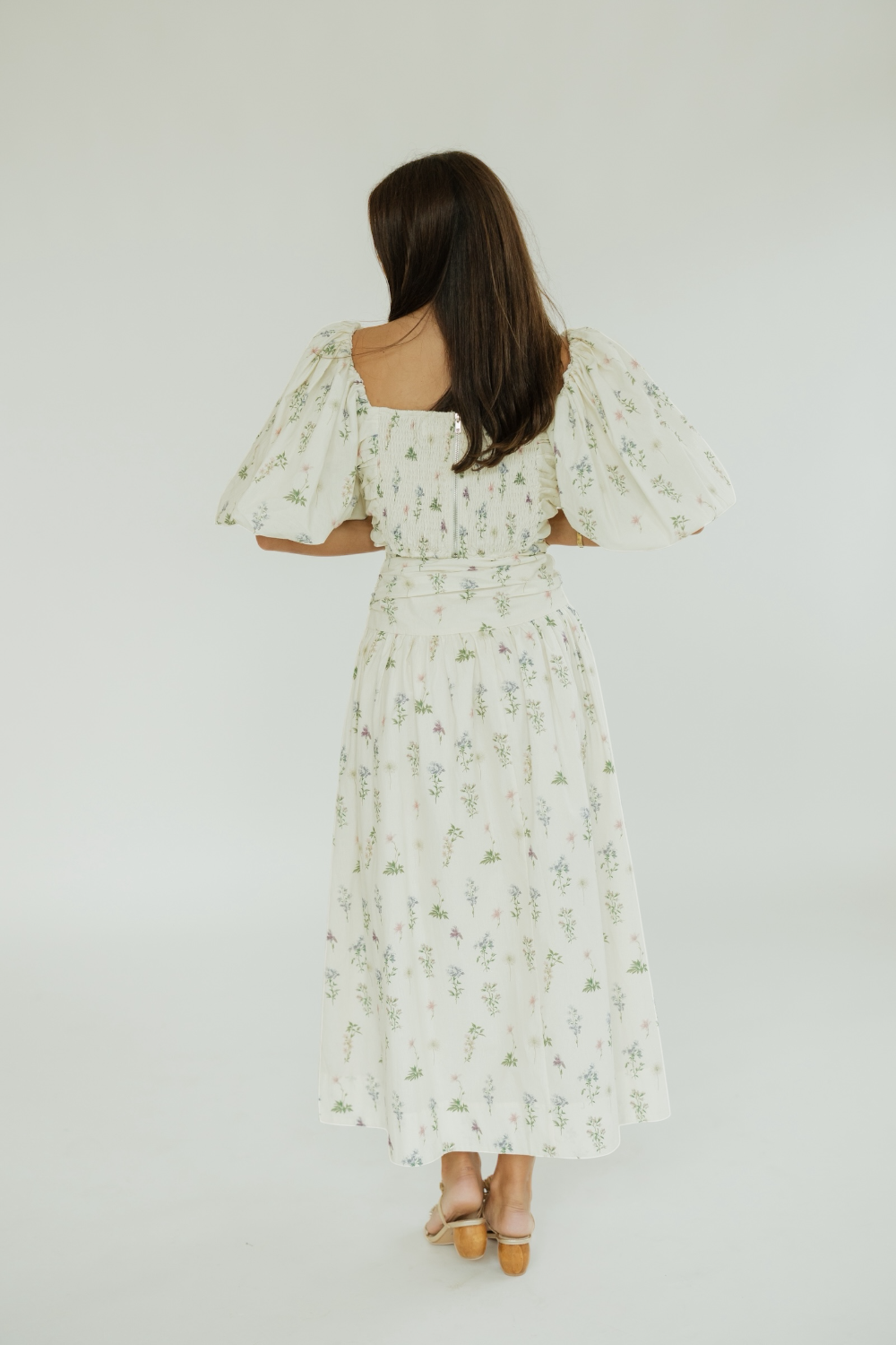 Misty Floral Maxi Skirt