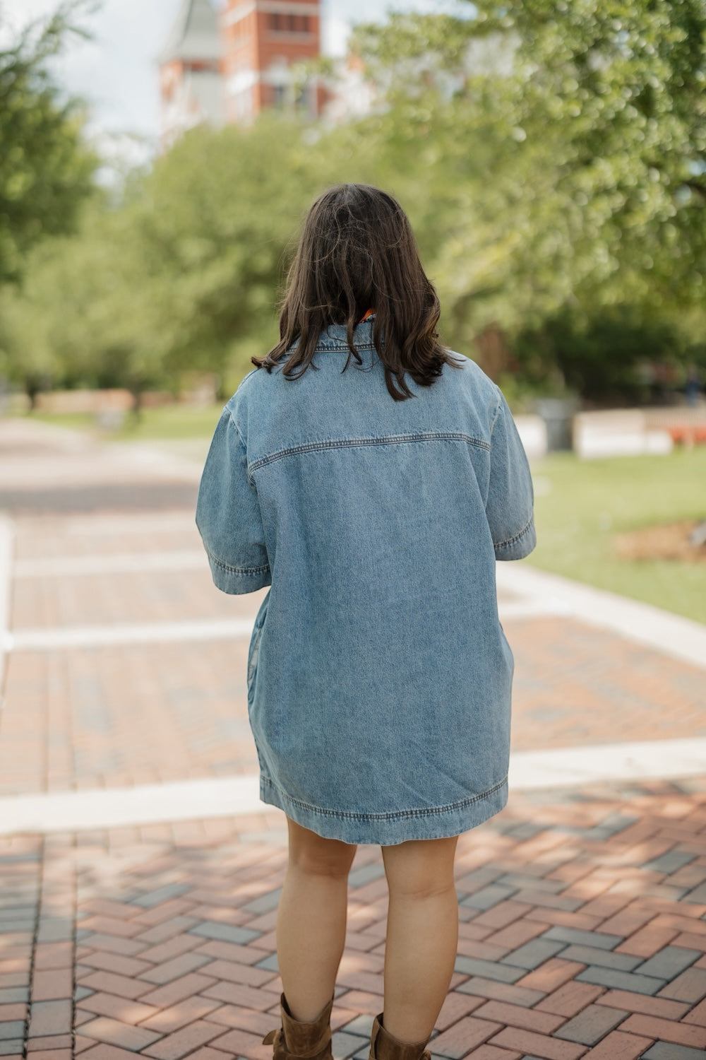 Darla Denim Tunic Dress