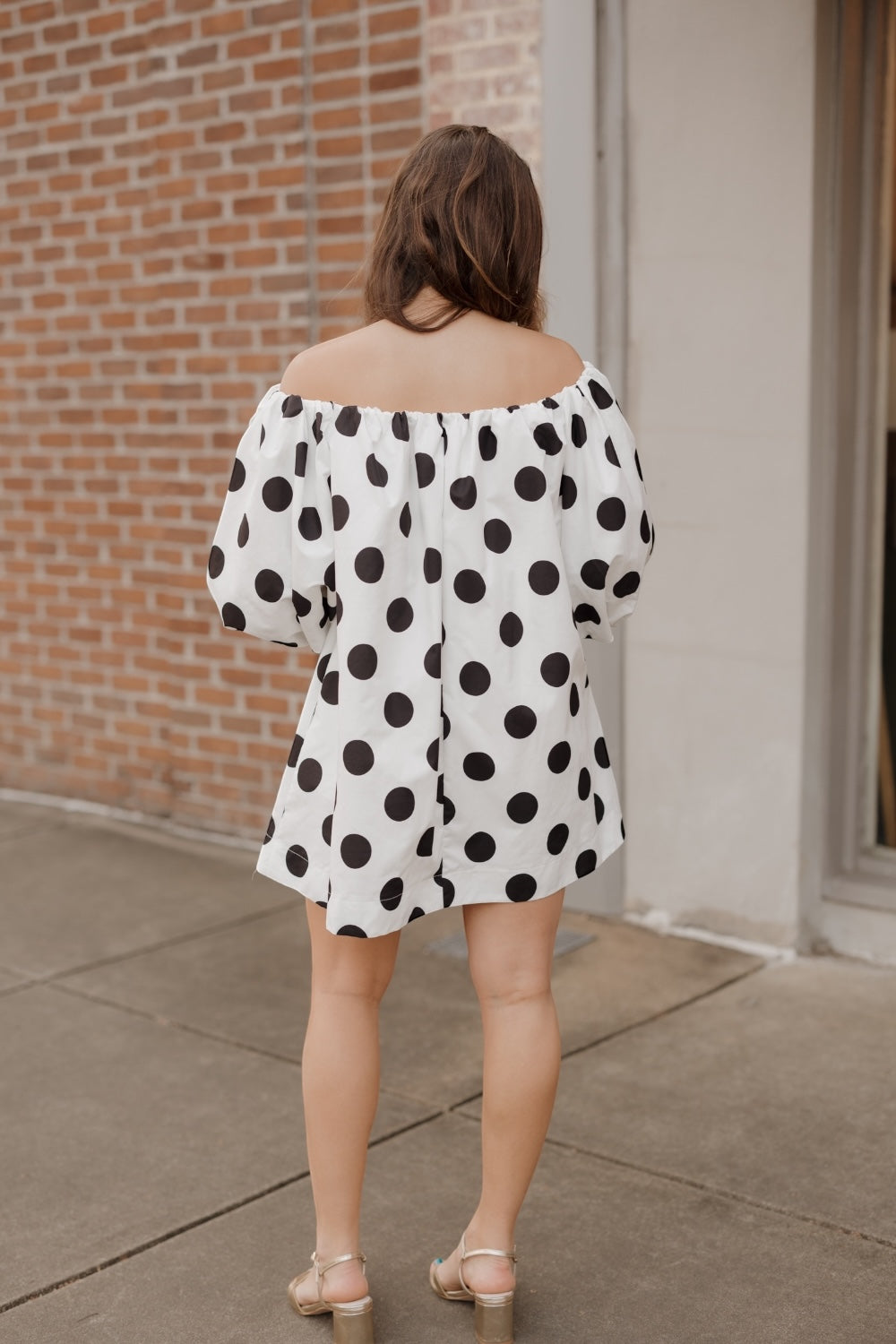 Dottie Polka Dot Bubble Dress