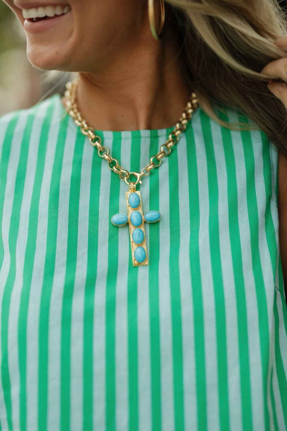 Roxy Cross Necklace