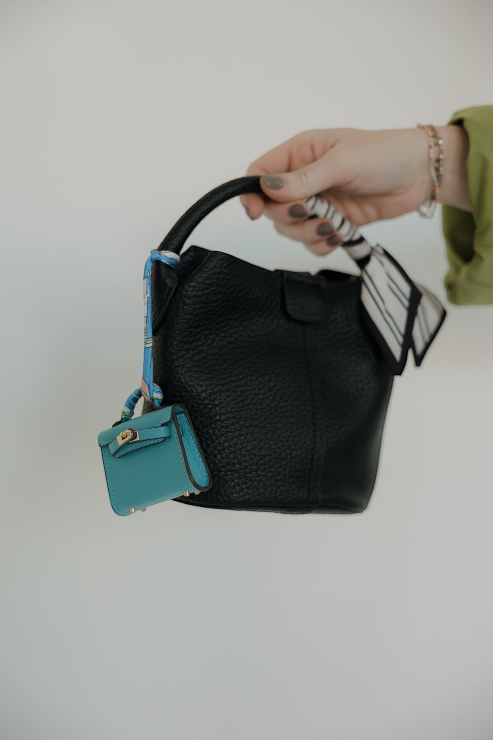 Blue Charm Bag