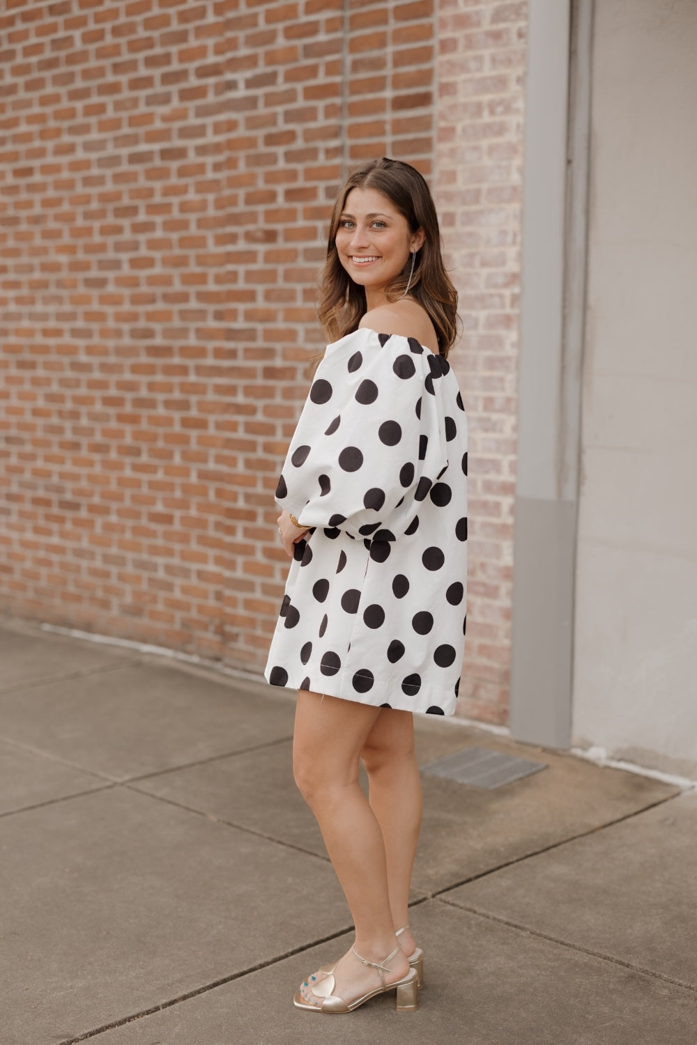 Dottie Polka Dot Bubble Dress