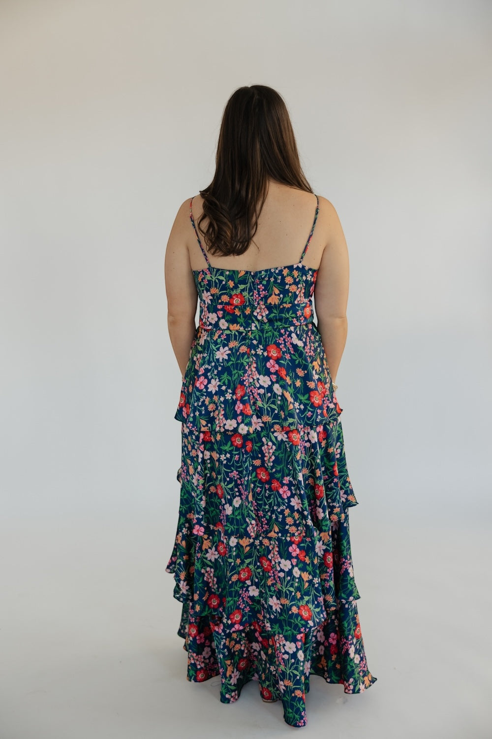 Cindy Floral Tiered Maxi Dress