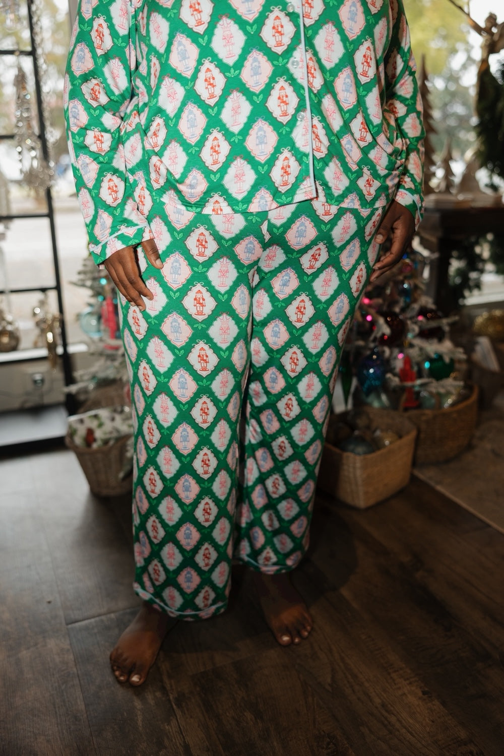 The Charlotte "Christmas Calvary" PJ Set (XS-2XL)