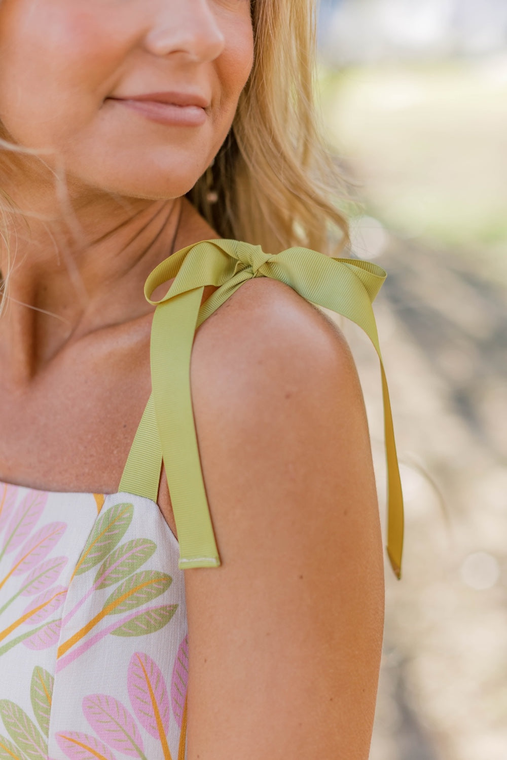 Alexa Spring Palms Maxi Dress