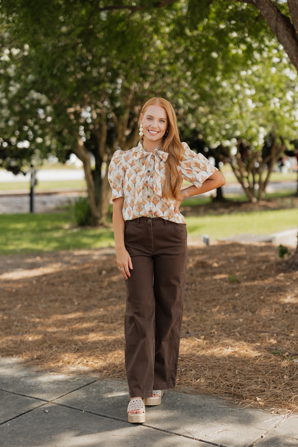 Petal Glow Blouse