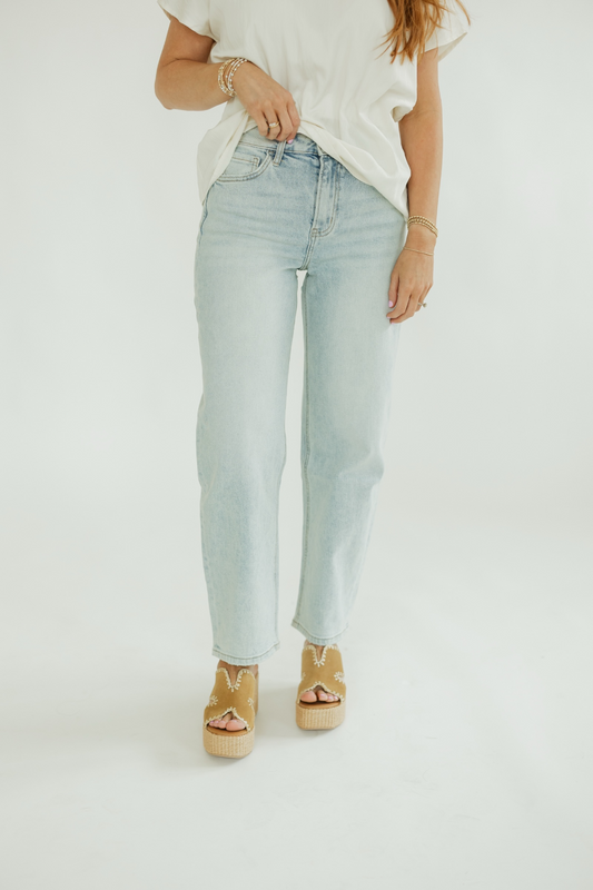 Super High Rise Long Barrel Jean (0-24)