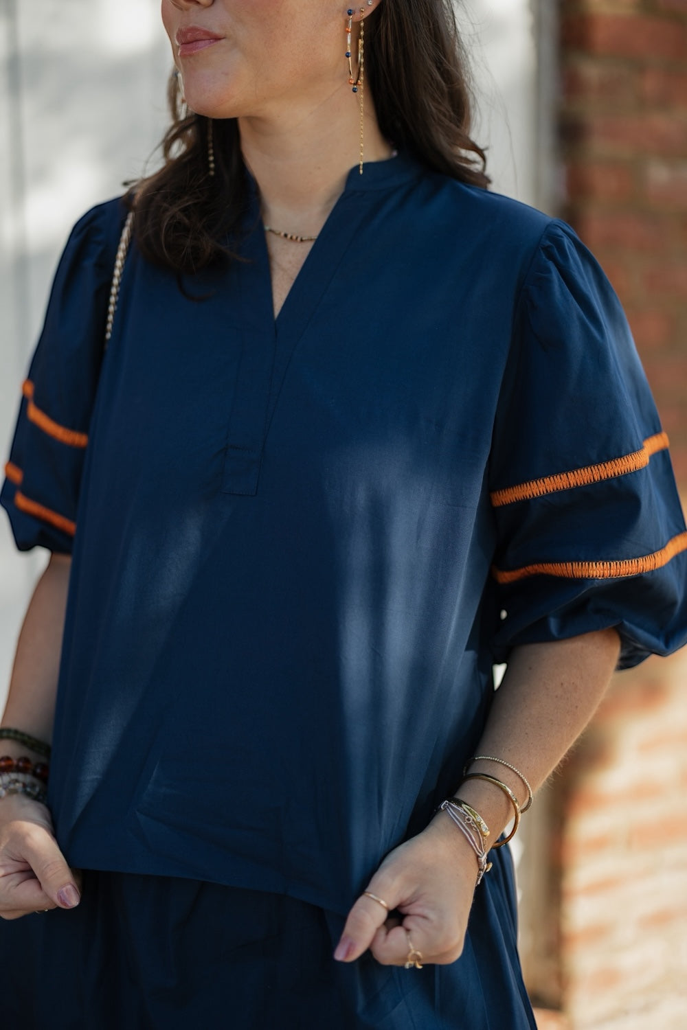 Noah Auburn Poplin Top (XS-XL)