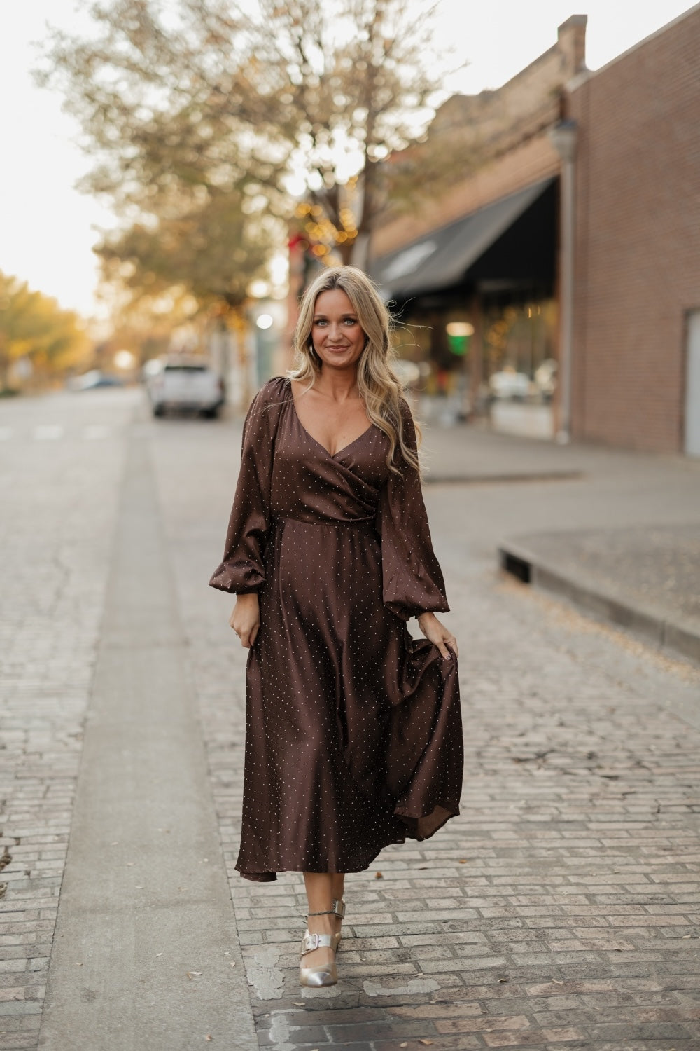 Elaine Brown Embellished Midi Dress (S-3XL)