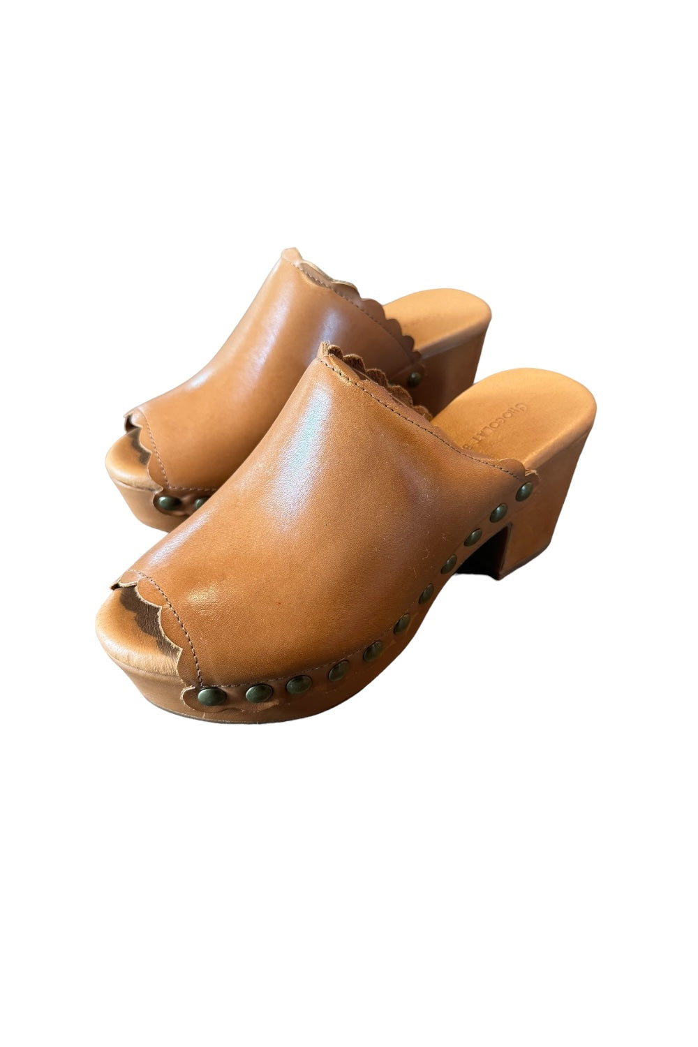 Gold in Cognac Leather by Chocolat Blu