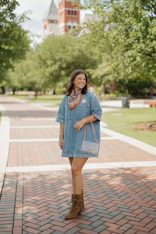 Darla Denim Tunic Dress