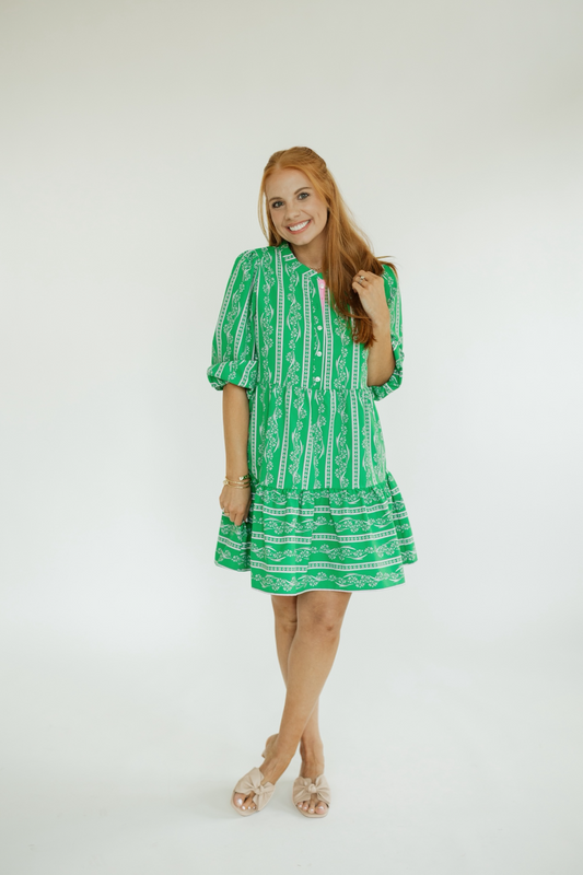 The Riley Garden Lace Mini Dress (XS-XL)